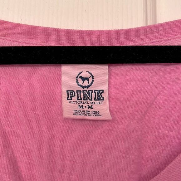 Love Pink Slouchy Lounge Long Sleeve Shirt M - Picture 2 of 3